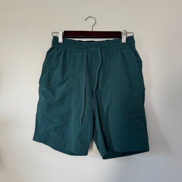 Lululemon Stretch Ripstop Short 8" Green - Picture 1 of 10